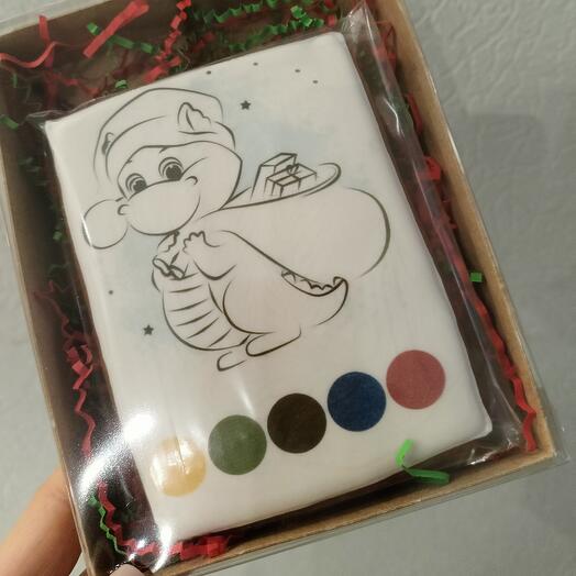 Пряничная раскраска