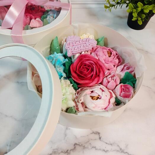 Зефирные цветы(ассорти)