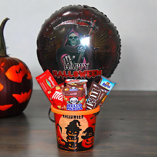 Delightful Halloween Treat Basket