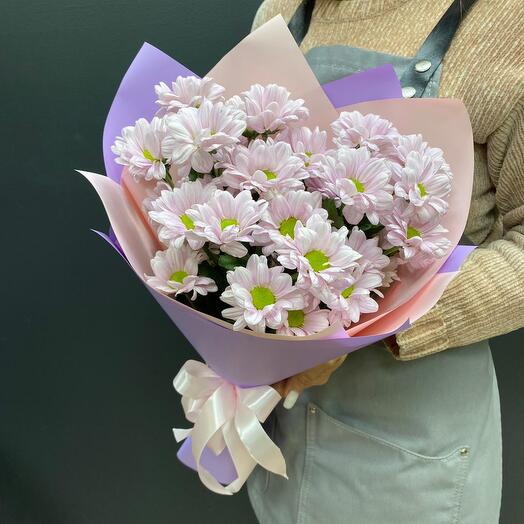 Pink daisies in a cute design