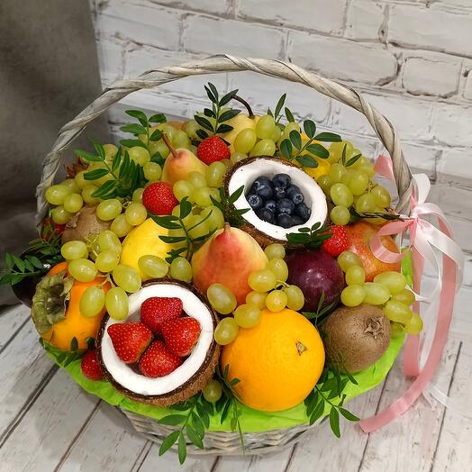 Cesta de frutas