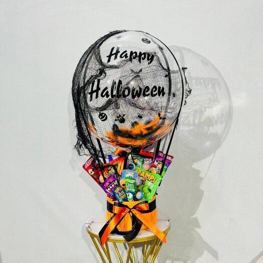 Съедобный букет со сладостями на Хеллоуин Halloween