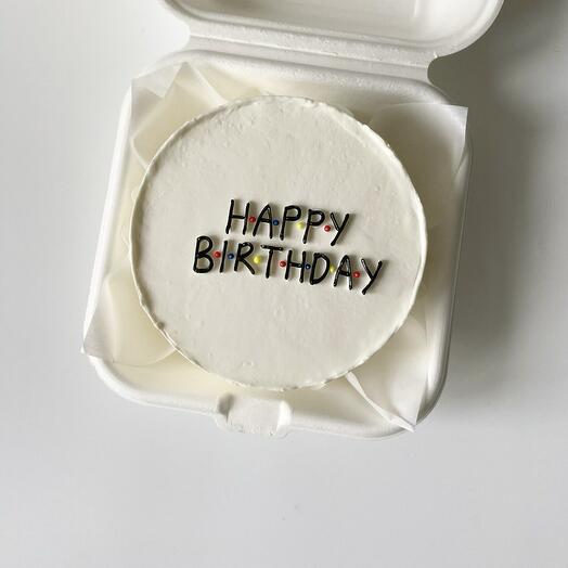 Бенто - торт happy birthday