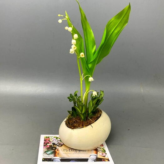 Ландыш в вазочке🌿