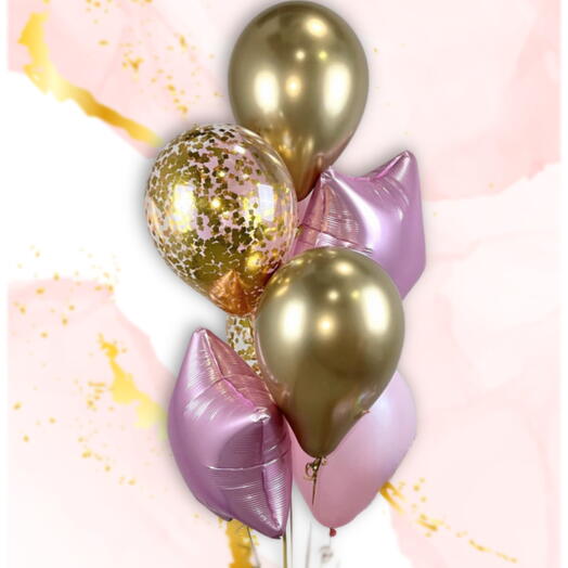 Набор воздушных Шаров (гелий) 8 штук. Set of helium balloons (8 pcs)