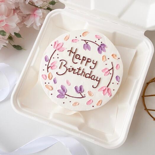 Бенто торт «Happy birthday»