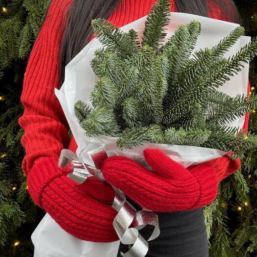 Зимняя нежность! Натуральный букет из нобилис а🥰😍🔥🎄