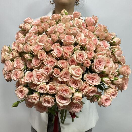 25 кустовых роз