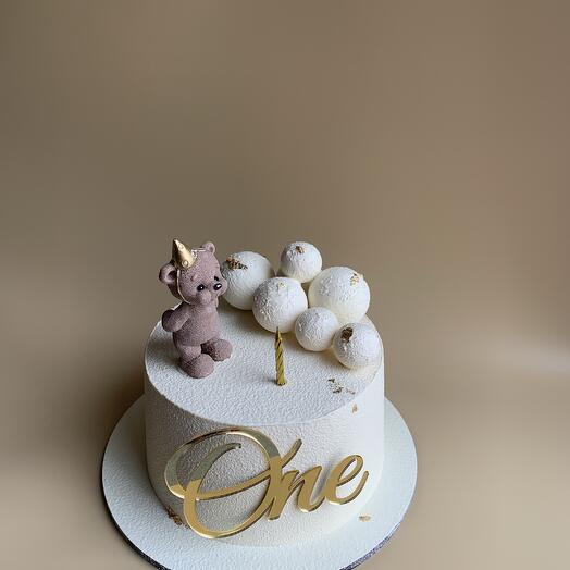Торт с мишкой 🧸