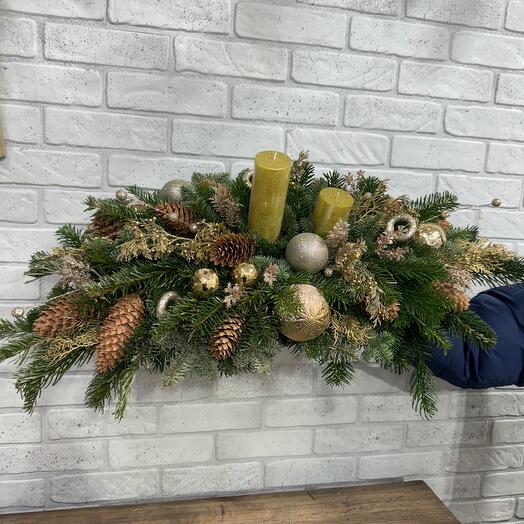 Настольная композиция в золоте