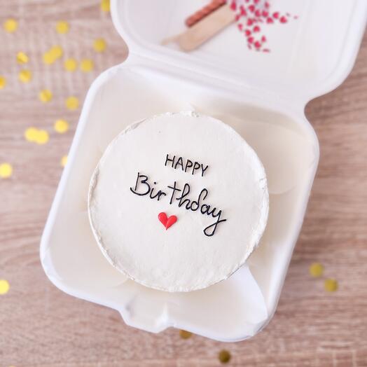 Бенто-торт "Happy Birthday"