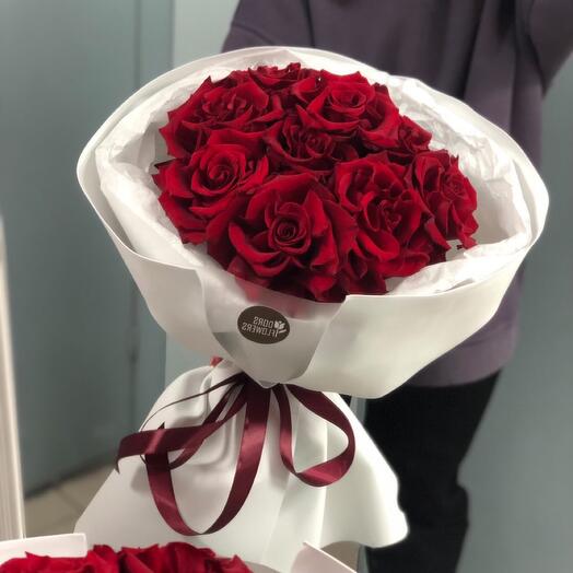 9 кружевных роз 🌹