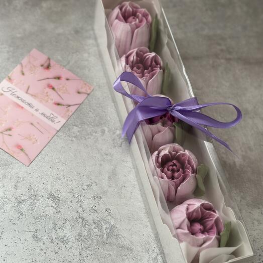 Зефирные тюльпаны