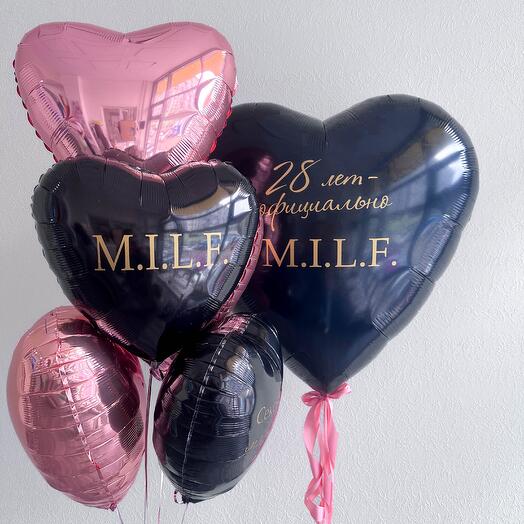 Набор шаров "M.I.L.F"