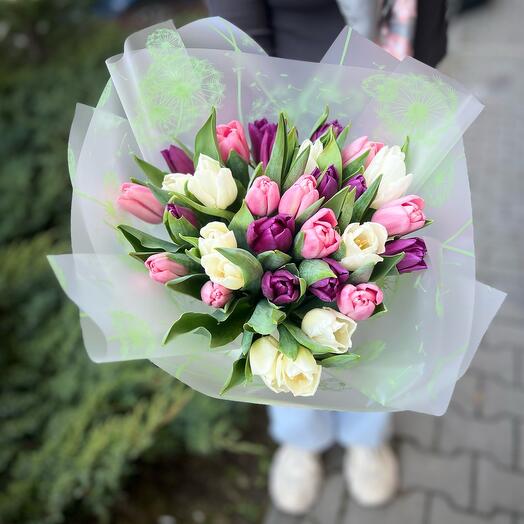 Микс тюльпанов