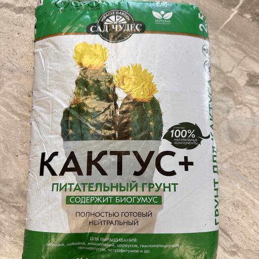 Грунт для кактусов