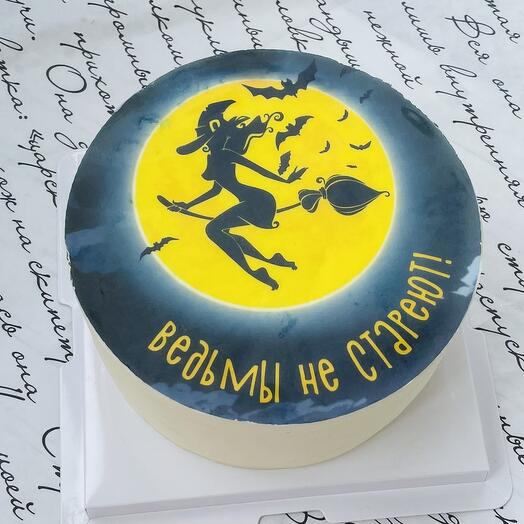 Бенто-торт Макси «Ведьмы не стареют» подруге, девушке