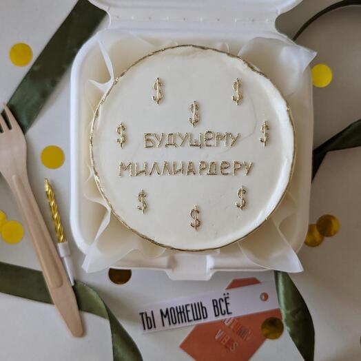 Бенто-торт Миллиардеру