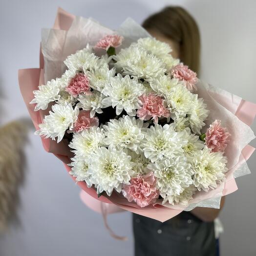 Хризантемы и диантусы💕