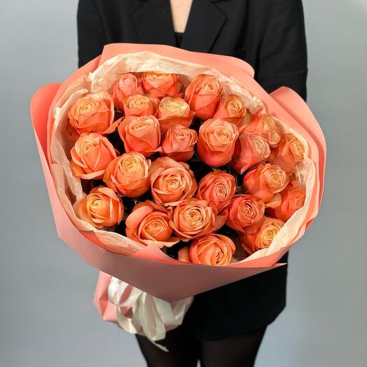 25 rosas en forma de peonía. Kahala