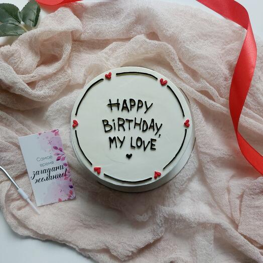 Тортик HB my love