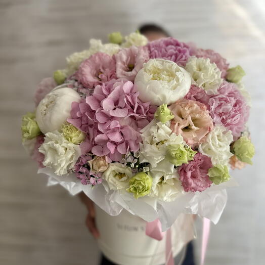Flowers in box