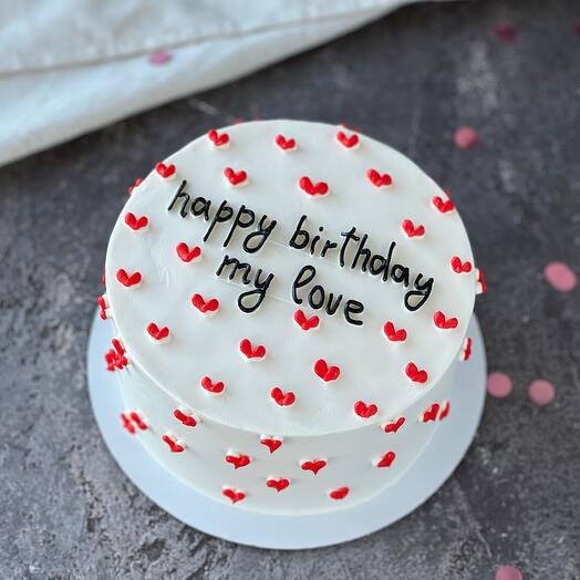 Бенто-макси 900 гр, любимому в день рождения, happy birthday
