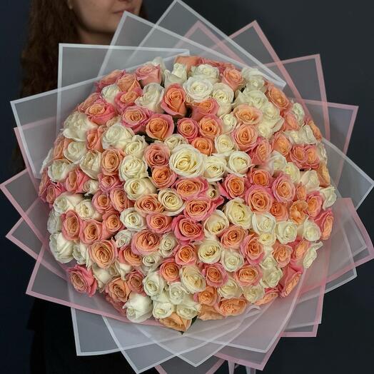 151 роза микс для любимой