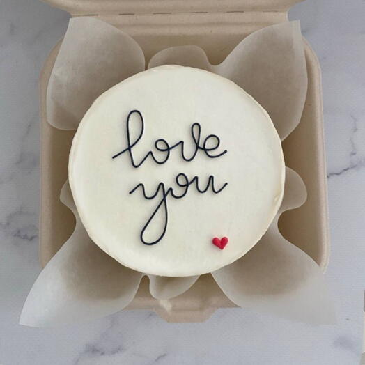 Бенто торт «love you»