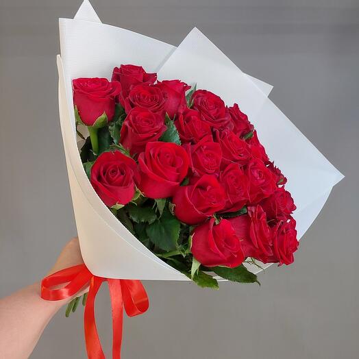 23 красные розы