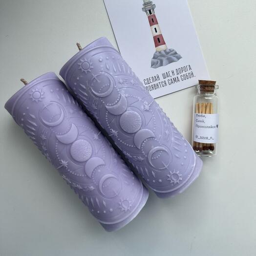 Свеча «Фазы луны»