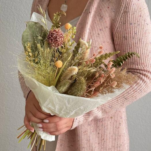 Букет из сухоцветов 02