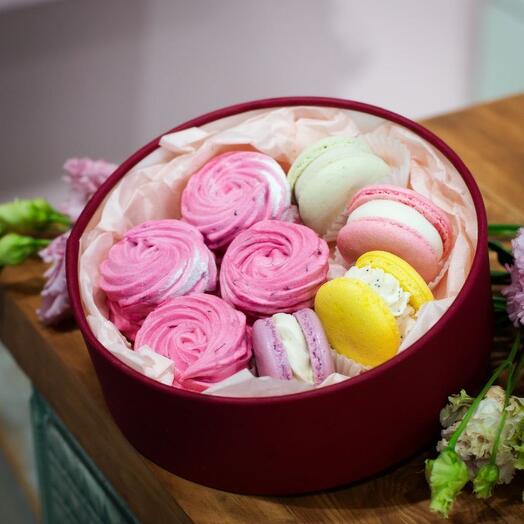 Зефир и макаронс🧁