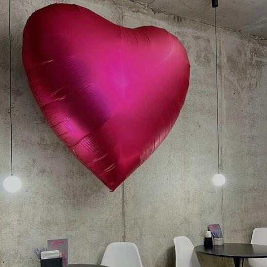 Шар сердце  Гигант 🩷