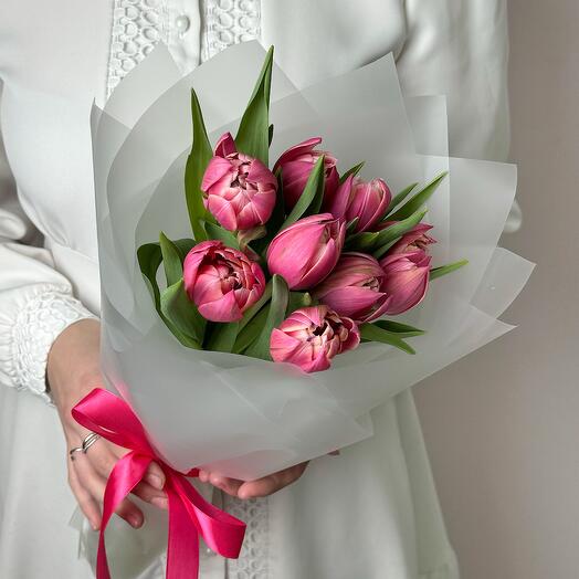 Букет Тюльпанов 9 шт