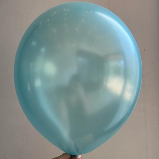 Шар Нежно-бирюзовый с гелием