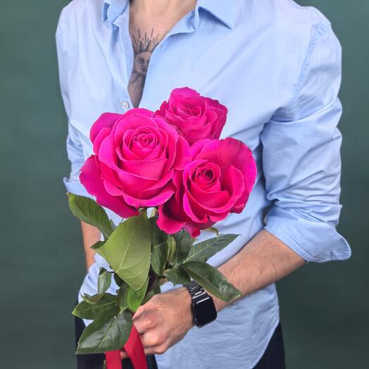 Роза Пинк Флойд Pink Floyd 3 шт