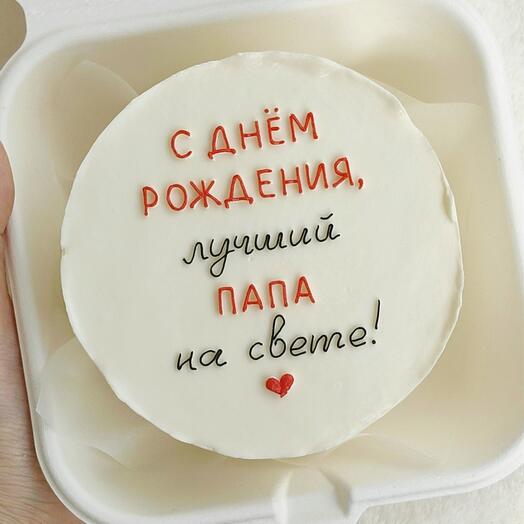 Бенто тортик папе на день рождения