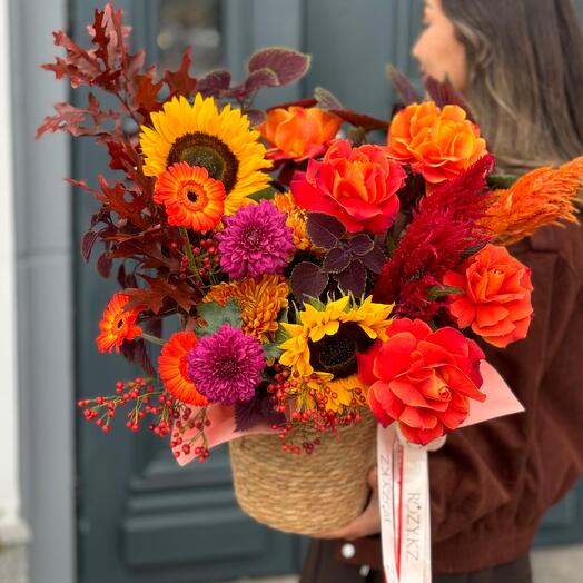 Корзина «Мисс Осень»