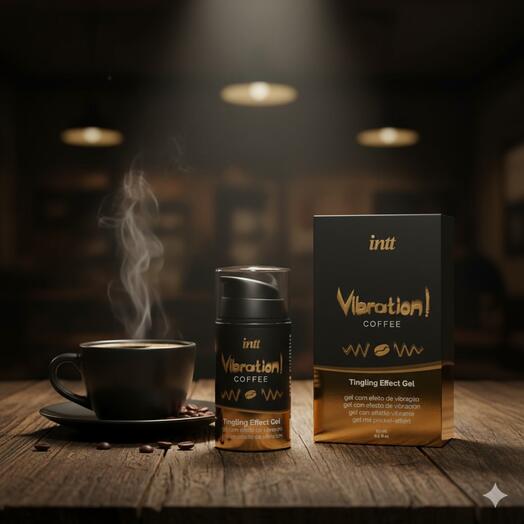 Увлажняющий гель Жидкий вибратор Coffee, 15 мл