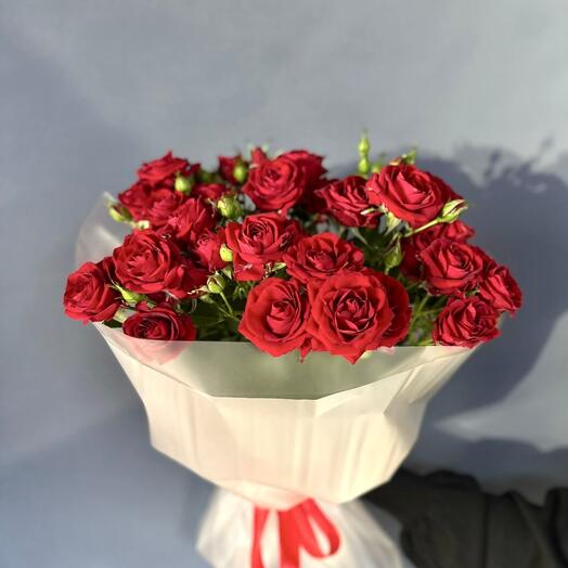 Красная кустовая 🌹