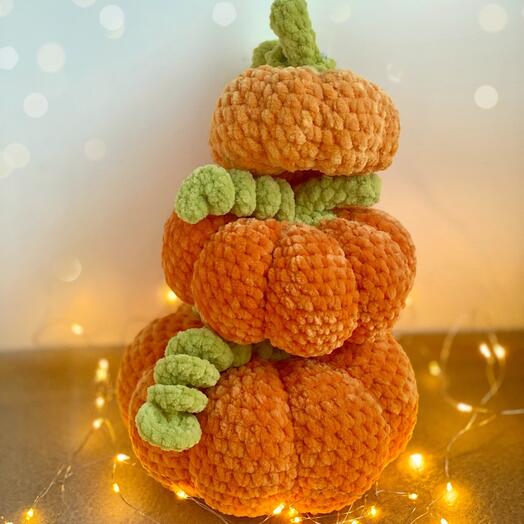 Набор плюшевых тыкв