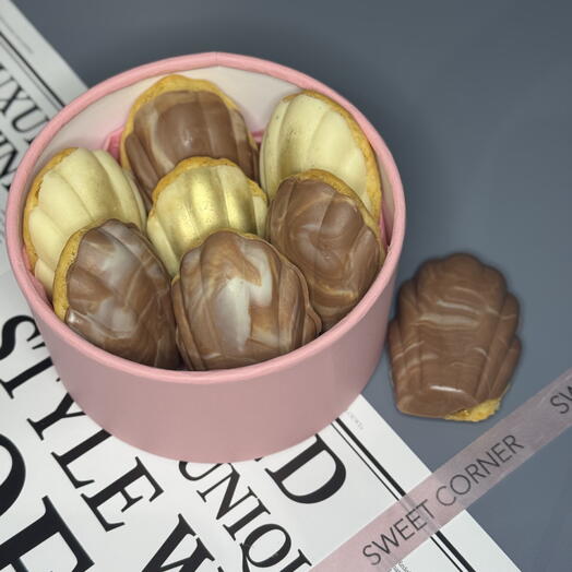 Печенье Мадлен «манго-маракуйя и карамель»