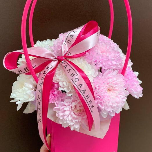Цветочная композиция из хризантемы Алтай На любой повод🌷