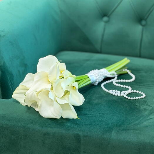 Букет невесты из калл