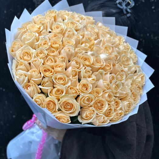101 Роза peach Аваланж