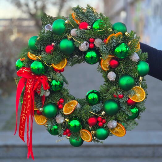 Вінок Зимова Радість 30 см