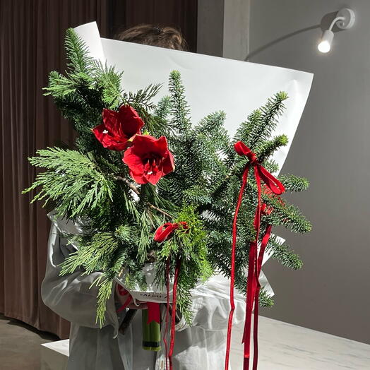 Winter Amaryllis Charm