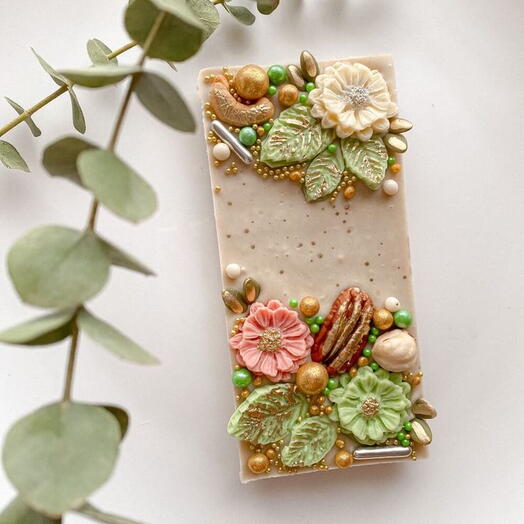 🎀Онлайн курс по изготовлению шоколада "Цветочные мотивы" 1 участник 1 курс 💝