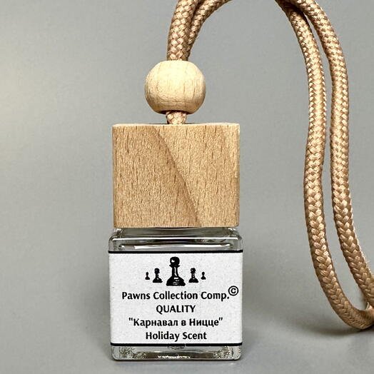 Диффузор для машины Pawns Collection ароматизатор QUALITY 8 мл пьянящие ноты бурбона с мёдом и табака